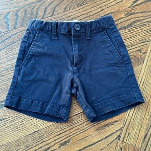 JCrew Crewcuts Boys navy Khaki Shorts size 3